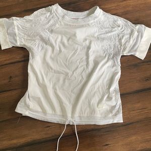 Nike white size small athletic t-shirt